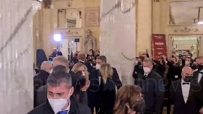 Scene from Teatro alla Scala, l'ultima Prima del presidente Mattarella