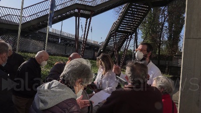Scene from Lombardia, over 80 "mandati allo sbaraglio" in cerca del vaccino