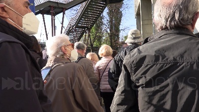 Scene from Lombardia, over 80 "mandati allo sbaraglio" in cerca del vaccino