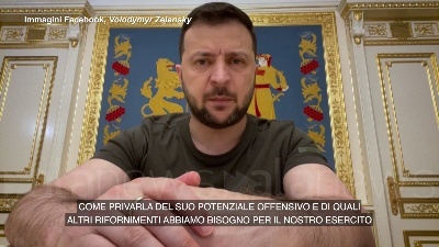 Scene from Ucraina, Zelensky: "Combatteremo finché avremo armi"