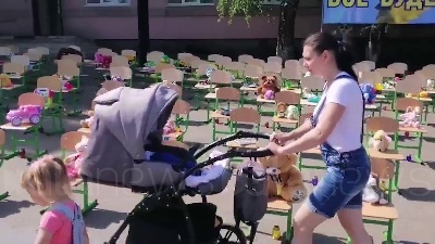 Scene from Ucraina, a Dobroslav un requiem per ricordare i bambini morti