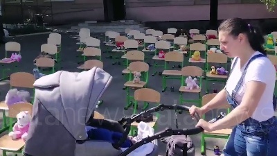 Scene from Ucraina, a Dobroslav un requiem per ricordare i bambini morti