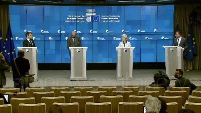Scene from Ucraina, von der Leyen: "Putin vuole riscrivere le carte europee con la forza"