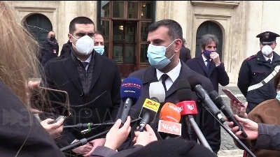 Scene from Governo, Decaro: "Chiesta cabina di regia unica su Recovery"