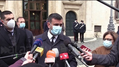 Scene from Governo, Decaro: "Chiesta cabina di regia unica su Recovery"