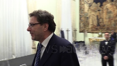 Scene from Manovra, Giorgetti: "Con Ue pareggio in trasferta con gol"