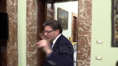 Scene from Manovra, Giorgetti: "Con Ue pareggio in trasferta con gol"