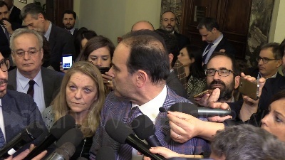 Scene from Gregoretti, Marcucci: "Non partecipiamo a Giunta, decisione unitaria"