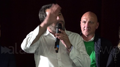 Scene from Salvini attacca Fazio: "Comunista con il rolex, non ci vado"