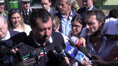 Scene from Tav, Salvini: "Non c'è sintonia con il M5S"