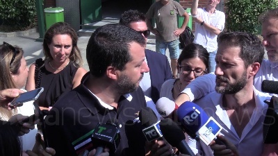 Scene from Tav, Salvini: "Non c'è sintonia con il M5S"