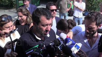 Scene from Tav, Salvini: "Non c'è sintonia con il M5S"