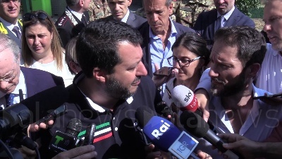 Scene from Tav, Salvini: "Non c'è sintonia con il M5S"