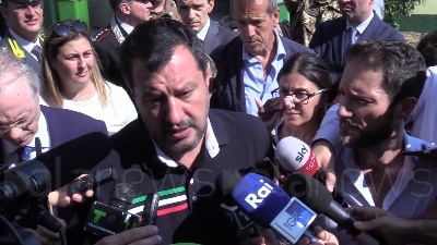 Scene from Tav, Salvini: "Non c'è sintonia con il M5S"