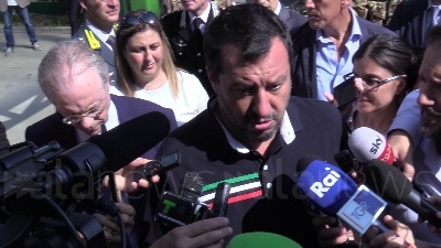 Scene from Tav, Salvini: "Non c'è sintonia con il M5S"