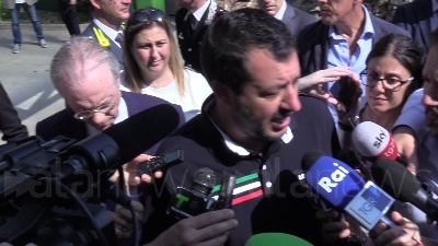 Scene from Tav, Salvini: "Non c'è sintonia con il M5S"