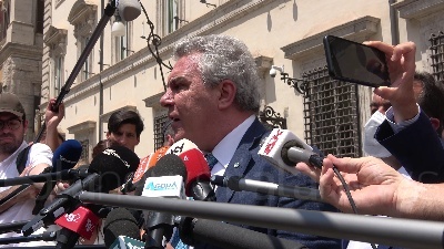 Scene from Lavoro, Sbarra: "Incontro positivo a Chigi, decisamente decisivo"