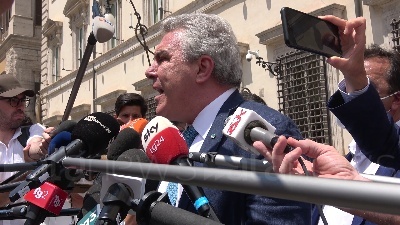 Scene from Lavoro, Sbarra: "Incontro positivo a Chigi, decisamente decisivo"