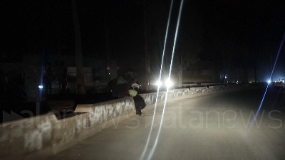 Scene from Siria, nuovo terremoto a Idlib: la gente fugge in strada dopo le scosse (VIDEO AFP PER PRODUZIONE)