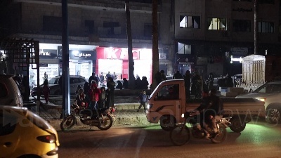 Scene from Siria, nuovo terremoto a Idlib: la gente fugge in strada dopo le scosse (VIDEO AFP PER PRODUZIONE)