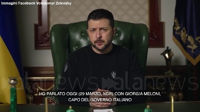 Scene from Ucraina, Zelensky: "Nelle parole di Meloni la vera forza europea"