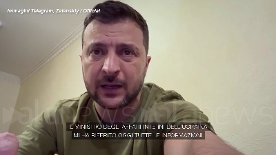 Scene from Ucraina, Zelensky: "Diplomatici di Kiev rafforzino il settimo pacchetto di sanzioni Ue"