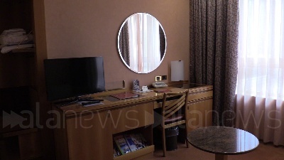 Scene from Coronavirus, hotel Michelangelo pronto per ospiti in quarantena