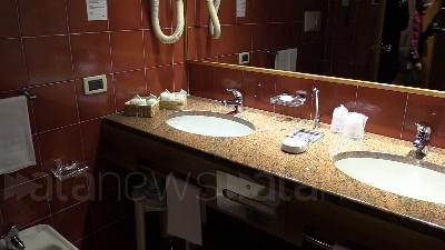 Scene from Coronavirus, hotel Michelangelo pronto per ospiti in quarantena