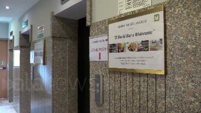 Scene from Coronavirus, hotel Michelangelo pronto per ospiti in quarantena
