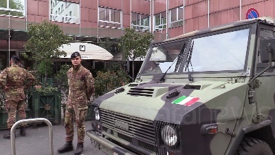 Scene from Coronavirus, hotel Michelangelo pronto per ospiti in quarantena