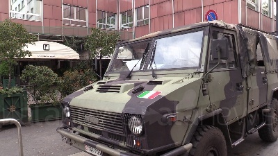 Scene from Coronavirus, hotel Michelangelo pronto per ospiti in quarantena