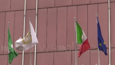 Scene from Coronavirus, hotel Michelangelo pronto per ospiti in quarantena