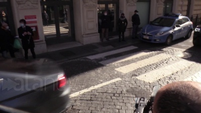 Scene from Governo, Conte lascia Palazzo Chigi per andare al Quirinale