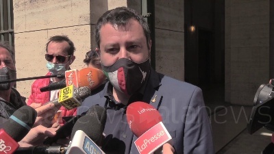 Scene from Pd-Lega, Salvini: "D'accordo su decreto imprese entro aprile con decine di miliardi"