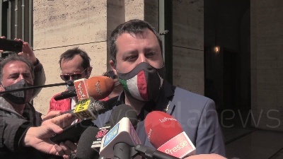Scene from Pd-Lega, Salvini: "D'accordo su decreto imprese entro aprile con decine di miliardi"