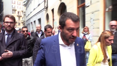 Scene from Allegri, Salvini: "Grande allenatore, spero si riposi"