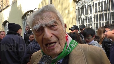 Scene from 25 aprile, il partigiano Segre: "Salvini non partecipa? Erede del Qualunquismo"