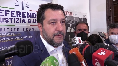 Scene from Ucraina, Salvini: "A Draghi ho chiesto di portare negli Usa la voglia di pace degli italiani"