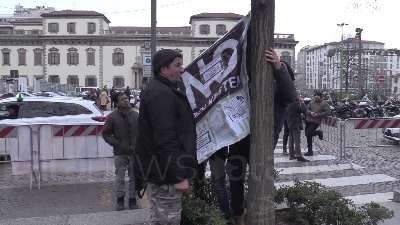 Scene from Area B, ambulanti in piazza per chiedere proroga al Comune