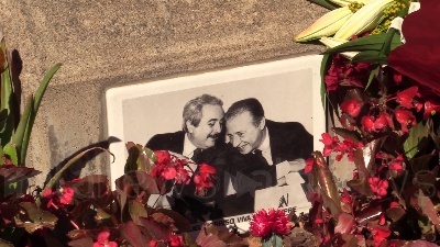 Scene from Borsellino, commemorazione nei giardini a Milano: "Il fresco profumo di libertà"