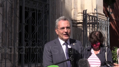 Scene from Sant'Egidio, Impagliazzo: "Con Pompeo parlato di libertà religiosa e Africa"