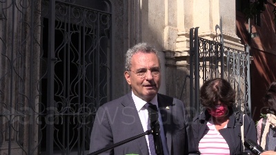 Scene from Sant'Egidio, Impagliazzo: "Con Pompeo parlato di libertà religiosa e Africa"