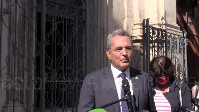 Scene from Sant'Egidio, Impagliazzo: "Con Pompeo parlato di libertà religiosa e Africa"