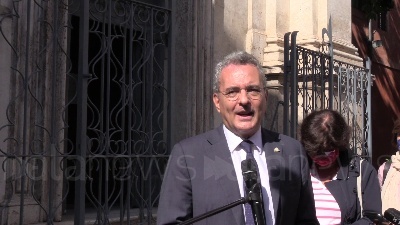 Scene from Sant'Egidio, Impagliazzo: "Con Pompeo parlato di libertà religiosa e Africa"