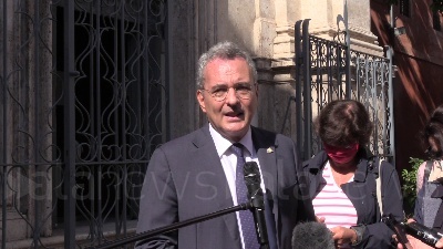 Scene from Sant'Egidio, Impagliazzo: "Con Pompeo parlato di libertà religiosa e Africa"