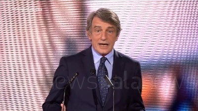 Scene from UE, Sassoli: "Parte Conferenza su futuro, non ci siano tabù su Trattati"