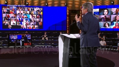 Scene from UE, Sassoli: "Parte Conferenza su futuro, non ci siano tabù su Trattati"