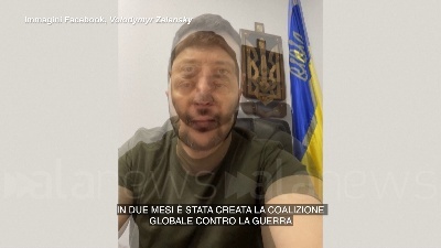 Scene from Ucraina, Zelensky: "Qui si decide il destino del mondo democratico"