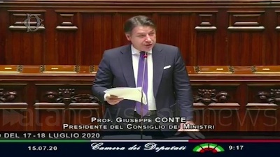 Scene from Recovery Fund, Conte: "Proposta Ue sensibile a esigenze italiane"
