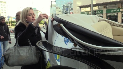 Scene from Sardone: "Blocco auto a Milano non elimina inquinamento"